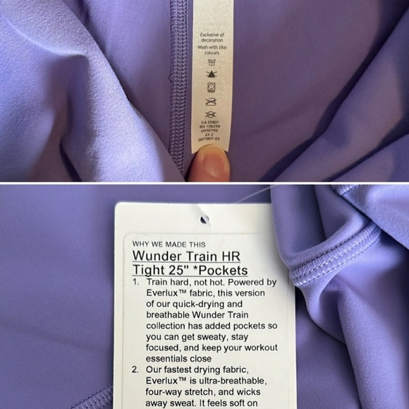Lululemon Wunder Train High-Rise Tight with Pockets 25" - Picture 5 of 6